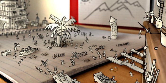 2560x1600 Doodle Backgrounds HD - PixelsTalk.Net