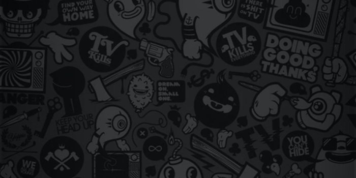 1440x2560 Doodle Black HD Mobile Wallpapers