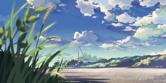 1920x1080 Anime Landscape Wallpaper HD - PixelsTalk.Net