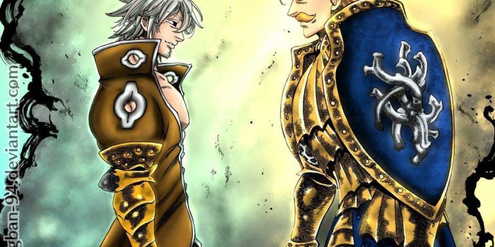 1055x758 Seven Deadly Sins Escanor Wallpapers