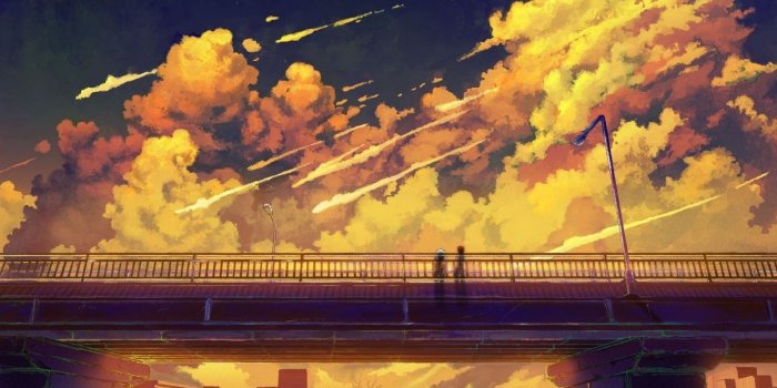 1920x1200 Anime Wallpaper Landscape