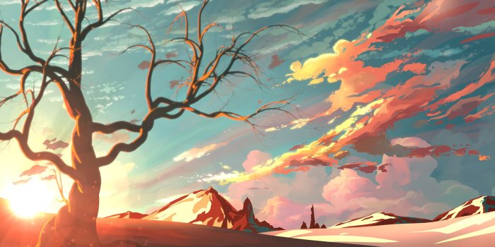 3840x2160 Anime Scenery Wallpapers • TrumpWallpapers