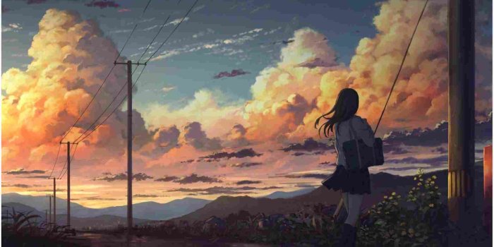 1931x1211 Best 12 anime scenery wallpapers – Wallpapers Wise