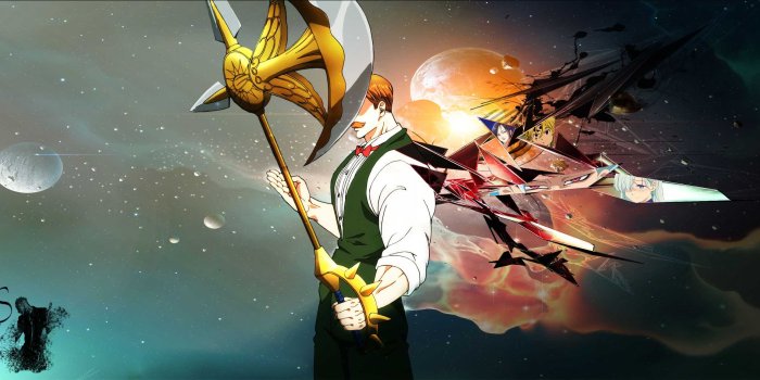 2870x1157 Escanor Wallpaper - KoLPaPer - Awesome Free HD Wallpapers