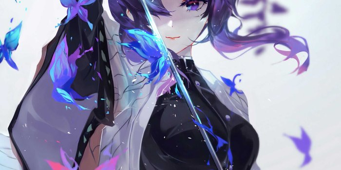 2160x3840 Shinobu Kocho Wallpaper Mobile - iXpap