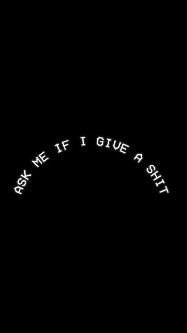 720x1280 black wallpaper attitude | Black quotes wallpaper, White quotes tumblr,  Black and white quotes tumblr