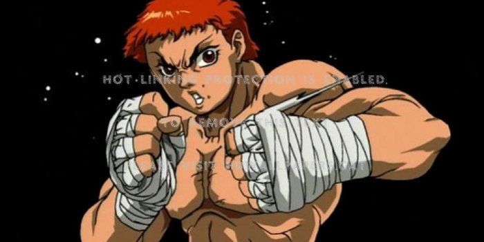 1550x825 baki hanma black background lone action male