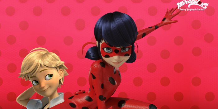 2560x1440 Miraculous Ladybug Hd Wallpaper With Ladybug And Adrian - Ladybug -  2560x1440 - Download HD Wallpaper - WallpaperTip