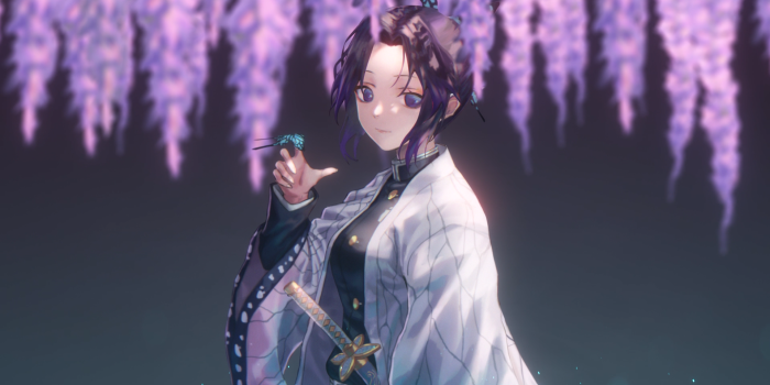 1920x1045 Kochou Shinobu Shinobu Butterfly - anime live wallpaper [DOWNLOAD FREE]  #31443