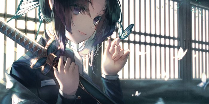 1600x1200 Wallpaper Anime, Demon Slayer Kimetsu No Yaiba, Shinobu • Wallpaper For You  HD Wallpaper For Desktop & Mobile