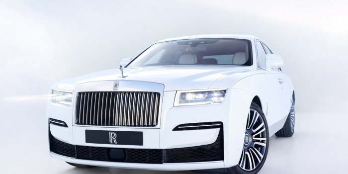 1536x2048 Rolls-Royce Ghost Wallpaper 4K, 2020, White background, 5K, 8K, Cars, #2554