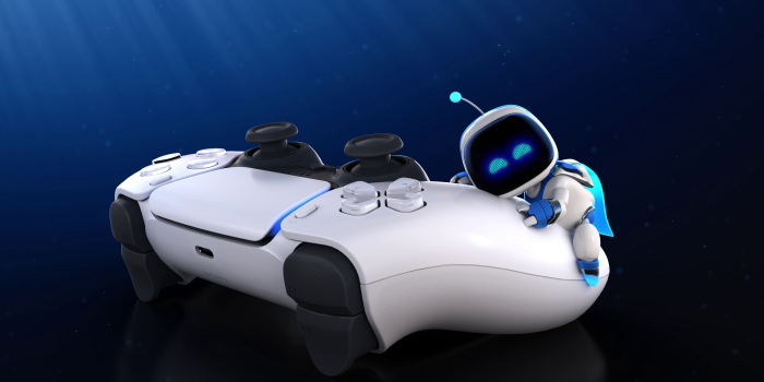 3840x2160 Astro Bot with the PS5 controller 4k Ultra HD Wallpaper | Background Image  | 3840x2160