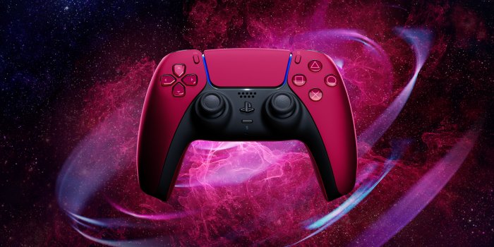 3840x2160 Sony PS5 Wallpaper 4K, DualSense Wireless Controller, Cosmic Red,  Technology, #5433