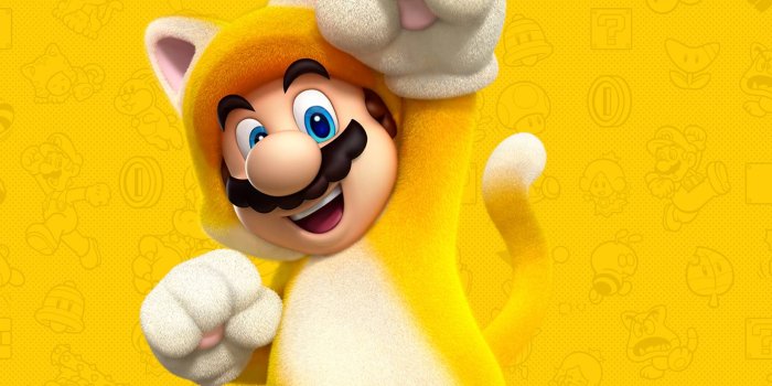 1640x2360 Super Mario 3D World - Cat Mario Wallpaper - Cat with Monocle