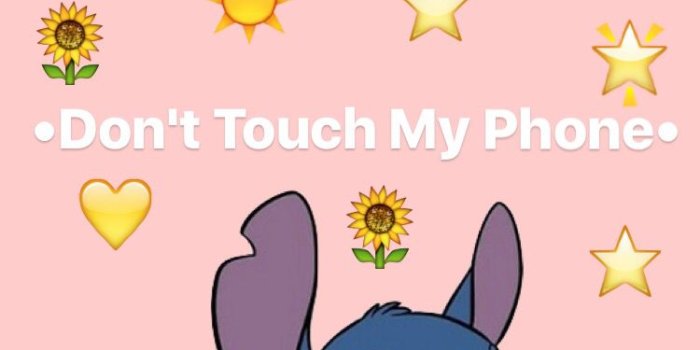 750x1334 Dont Touch My Phone Wallpaper - EnWallpaper