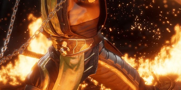 1080x1920 Download wallpaper: Mortal Kombat 11 Scorpion 1080x1920