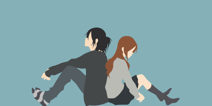1920x1080 Horimiya - Izumi Miyamura & Kyouko Hori Minimalist Wallpaper