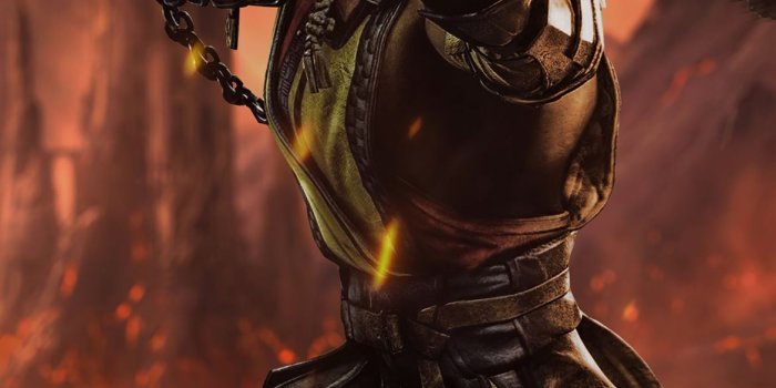 1170x2532 mortal kombat scorpion 5k iPhone 12 Wallpapers Free Download