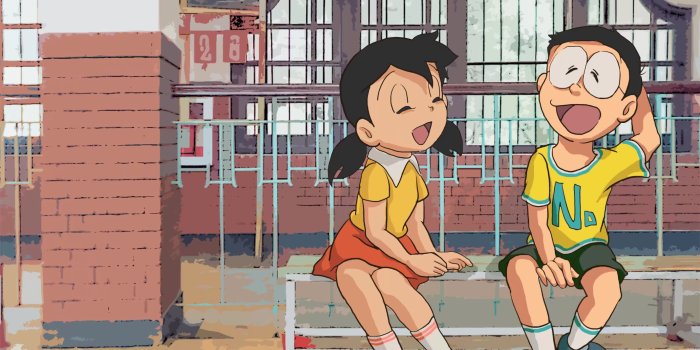 2133x1600 5041069 / Nobita Nobi, Shizuka Minamoto wallpaper | Cool wallpapers for me!
