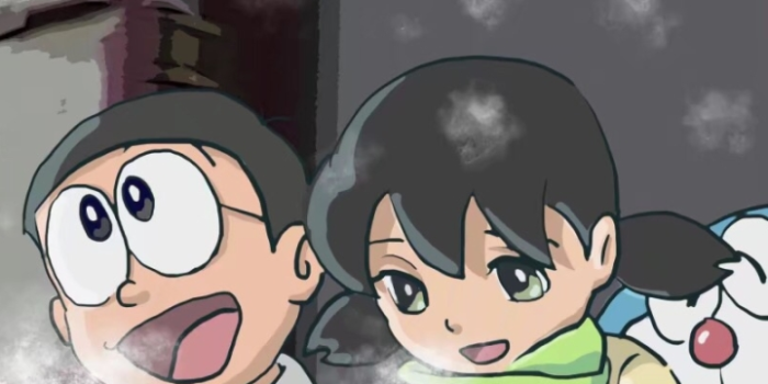 720x1440 Shizuka And Nobita Wallpapers