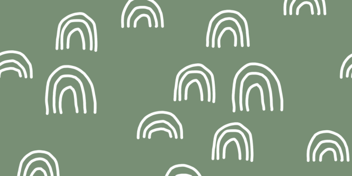 1000x1000 Rainbows | Sage - Wallpaper — COPPER CORNERS