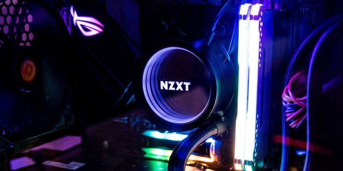 2048x1152 PC Case Neon Modding hd Wallpaper