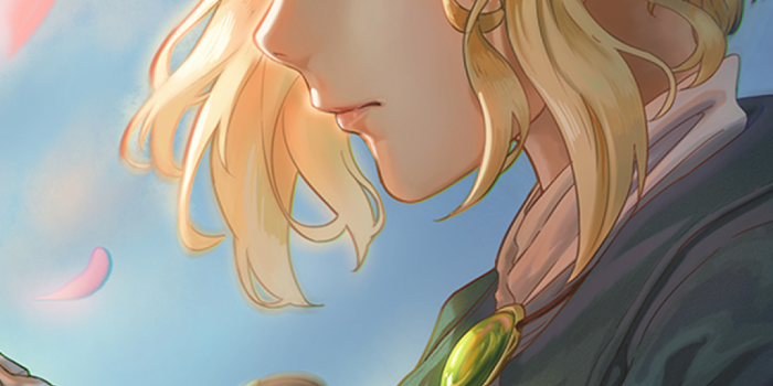 1125x2436 Violet Evergarden, Blonde, Letter, Petals, Profile - Violet Evergarden  Wallpaper Phone - 1125x2436 Wallpaper - teahub.io