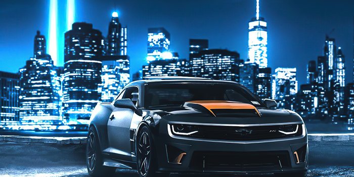 3840x2160 Camaro In Neon City 4k, HD Cars, 4k Wallpapers, Images, Backgrounds, Photos  and Pictures