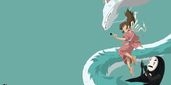 3840x2129 Spirited Away Minimalist Wallpapers - Top Free Spirited Away Minimalist  Backgrounds - WallpaperAccess