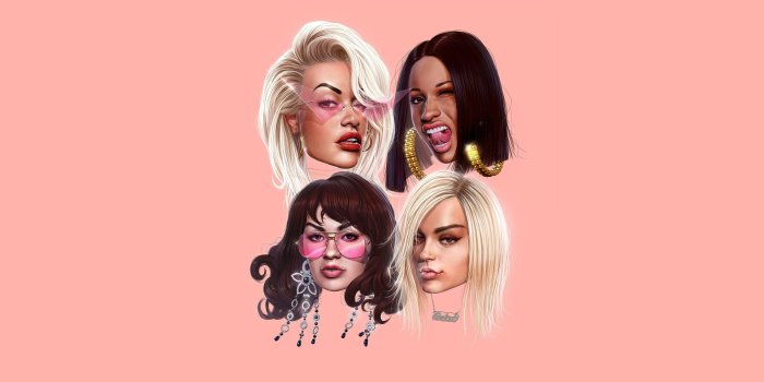 7680x4320 Girls Featuring Cardi B Bebe Rexha Charli Xcx Rita Ora, HD Music, 4k  Wallpapers, Images, Backgrounds, Photos and Pictures