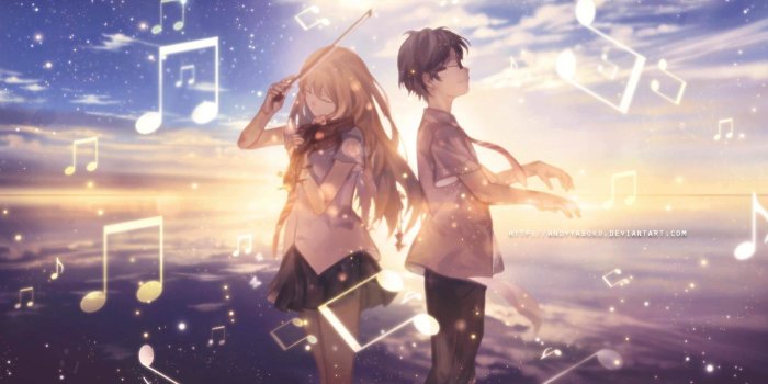 1920x1080 Your Lie In April Poster Desktop Wallpapers