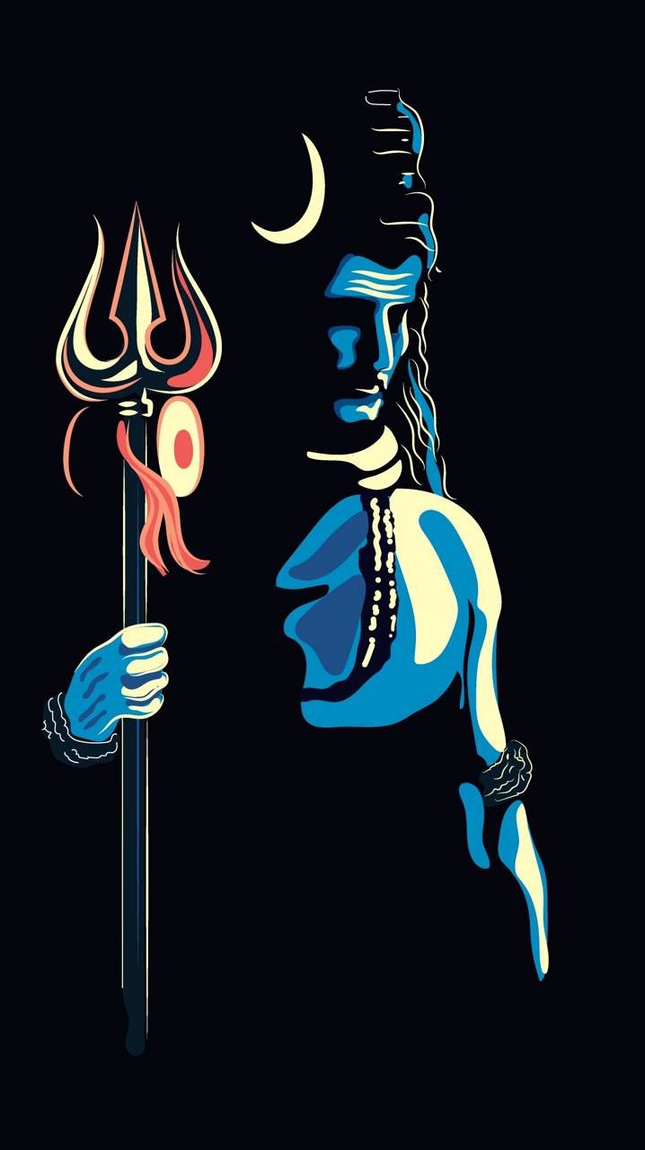 718x1280 Mahadev Wallpaper - EnWallpaper