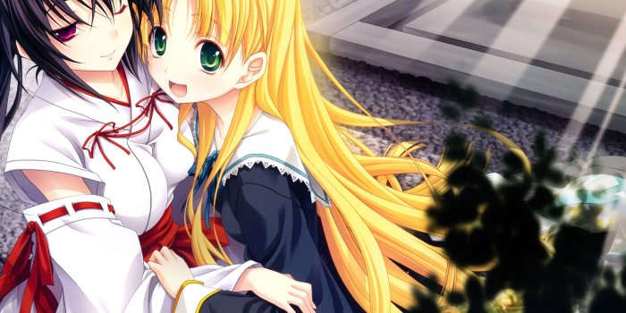 3440x1440 Download 3440x1440 High School Dxd, Akeno Himejima, Asia Argento, Blonde,  Japanese Clothes, Wink Wallpapers