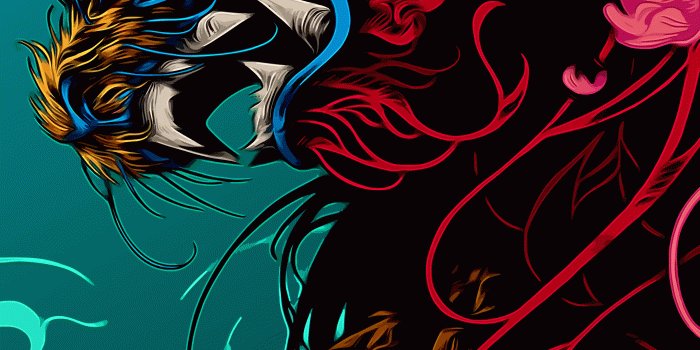 2160x4675 Red and Gold Chinese Dragon Wallpaper - Wallpapers For Tech