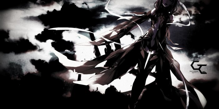1440x900 Free download Dark Wallpaper 1440x900 Clouds Dark Ribbons Thigh Highs Anime  [1440x900] for your Desktop, Mobile & Tablet | Explore 46+ Dark Anime  Wallpaper HD | Dark Angel Wallpaper, Black Anime Wallpaper,