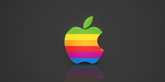 768x1024 Apple Vintage Logo Wallpapers
