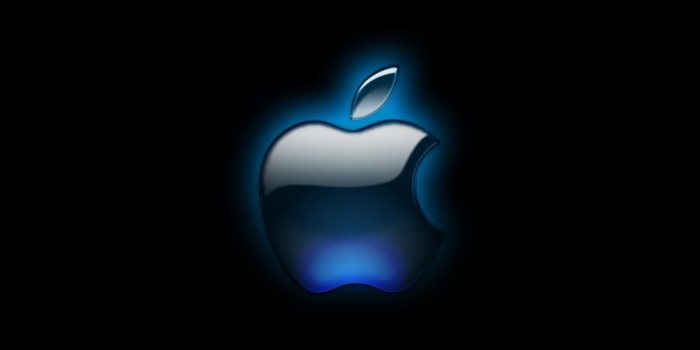 1280x1024 Dark Apple Logo Wallpaper