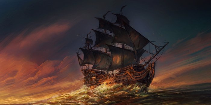 1920x1120 Sails Ship In Ocean Wallpaper, HD Fantasy 4K Wallpapers, Images, Photos and  Background - Wallpapers Den