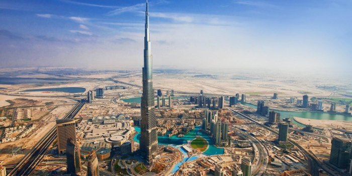1920x1080 Burj Khalifa wallpaper, UAE, top view of black building at the city, Dubai  • Wallpaper For You HD Wallpaper For Desktop & Mobile