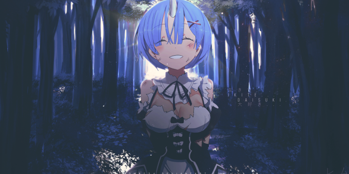 1920x1080 Rem (Re:ZERO) HD Wallpaper | Background Image | 1920x1080