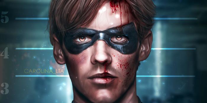 3840x2160 Wallpaper 4k Robin Titans Art Wallpaper