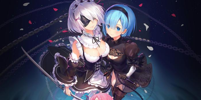 3840x2160 Rem 4K 8K HD Re: Zero Wallpaper