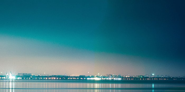 1242x2208 mw57-lake-city-view-night-dark-nature-awesome-blue-flare-wallpaper