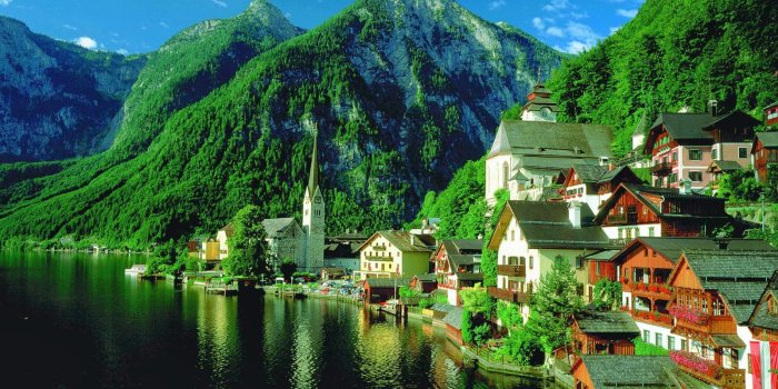 1600x900 nature view wallpaper,natural landscape,nature,mountain village,hill  station,highland (#294691) - WallpaperUse