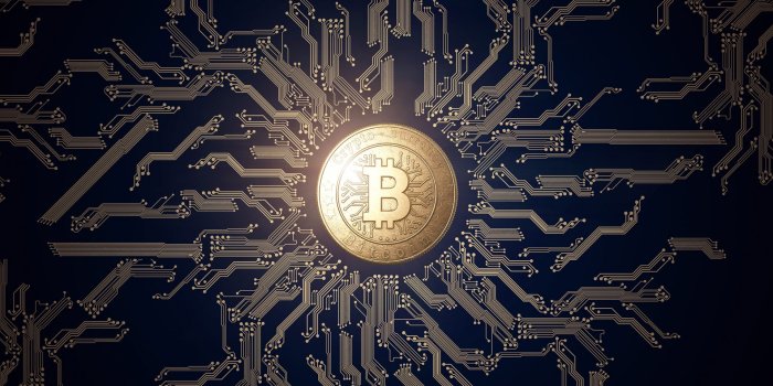 1920x1200 Download wallpapers bitcoin, crypto currency sign, blue technological  background, finance concepts, electronic money, gold coin for desktop with  resolution 1920x1200. High Quality HD pictures wallpapers