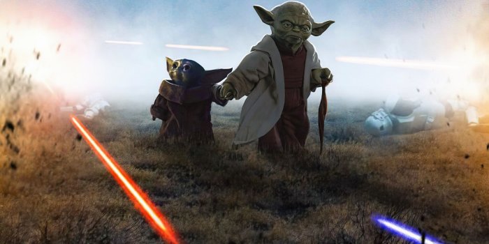 3840x2160 1024x768 Baby Yoda And Yoda 1024x768 Resolution HD 4k Wallpapers, Images,  Backgrounds, Photos and Pictures