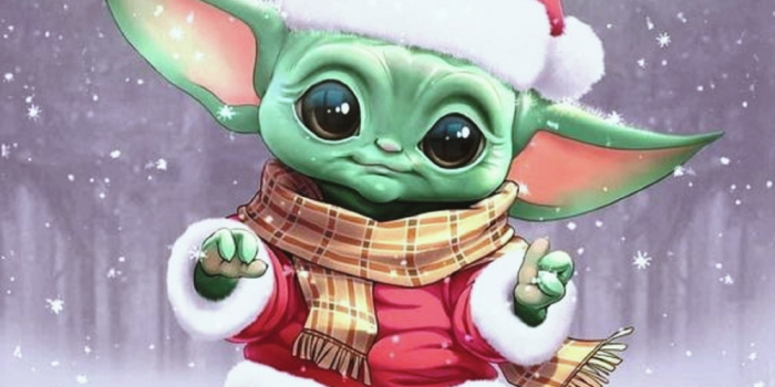 1000x997 cyberbeth - Christmas/Winter/Snow - Baby Yoda Santa | Yoda wallpaper, Star  wars baby, Star wars drawings