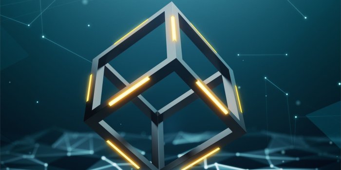 2732x2732 abstract blockchain iPad Pro Wallpapers Free Download