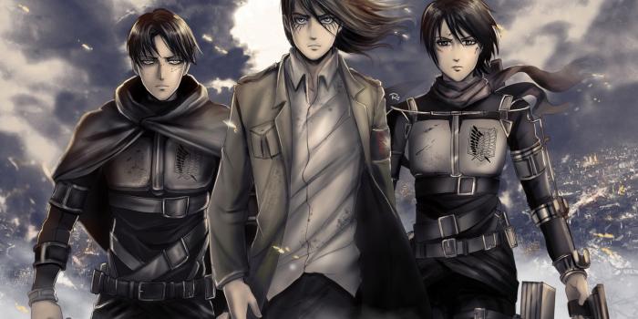 1332x850 Wallpaper art, characters, Attack Of The Titans, Shingeki No Kyojin, by  redwarrior3 images for desktop, section сёнэн - download