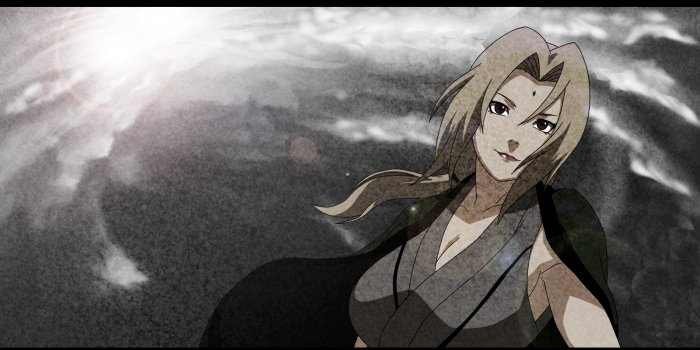1600x900 Tsunade Wallpaper: the smile of Tsunade - Minitokyo